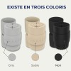EPUR-100 FILTRE ANTI-ODEURS AU CHARBON ACTIF POUR FOSSE SEPTIQUE , TOUTES EAUX , Ø 100 MM