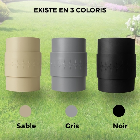 EPUR-100 FILTRE ANTI-ODEURS AU CHARBON ACTIF POUR FOSSE SEPTIQUE , TOUTES EAUX , Ø 100 MM