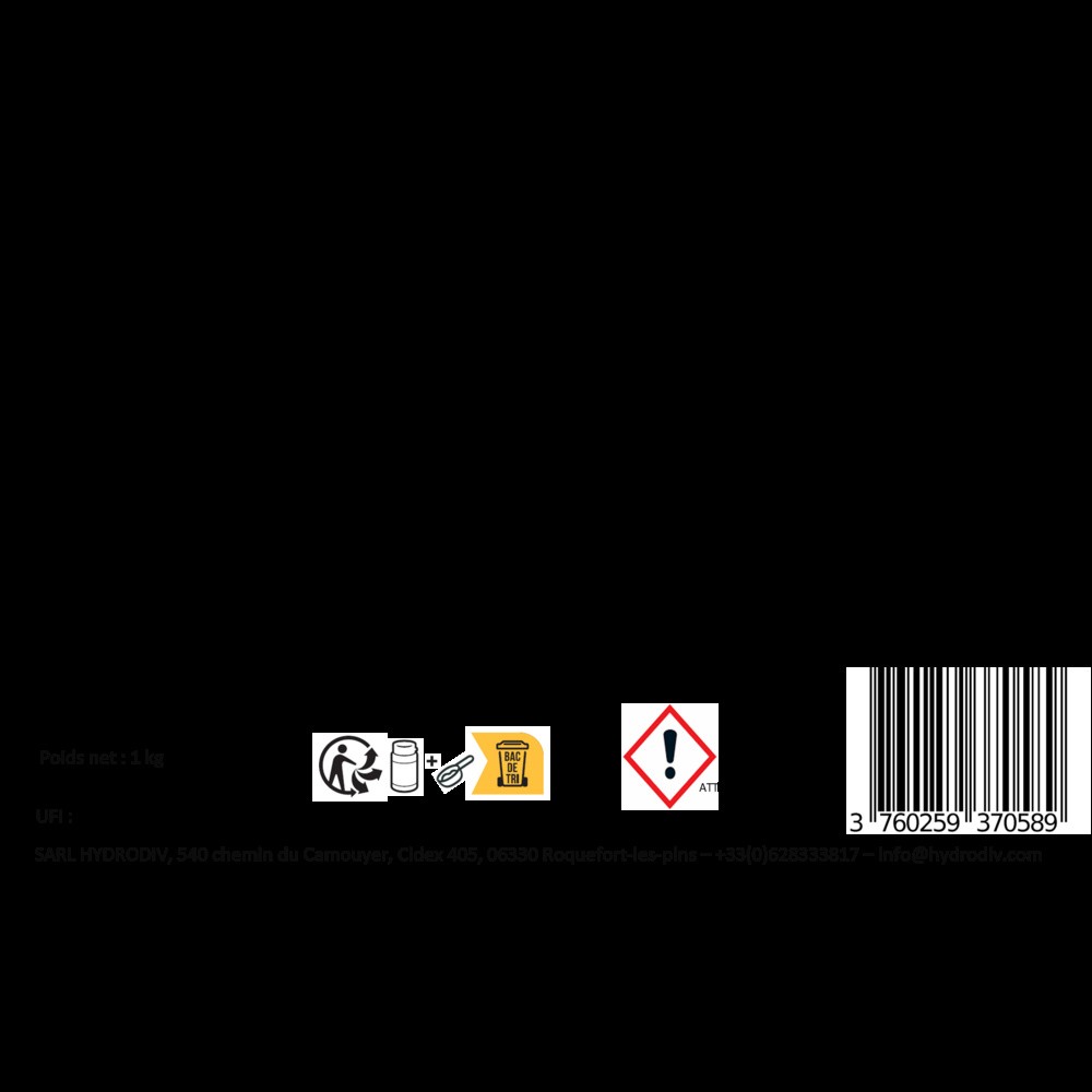 DEMARRAGE REDEMARRAGE FOSSE SEPTIQUE , TOUTES EAUX , FILTRE COMPACT , AUX BACTERIES ET ENZYMES , MONODOSE 1 KG