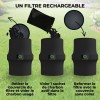 Tutoriel étape par étape pour recharger facilement son filtre anti-odeur avec un sachet de charbon neuf.