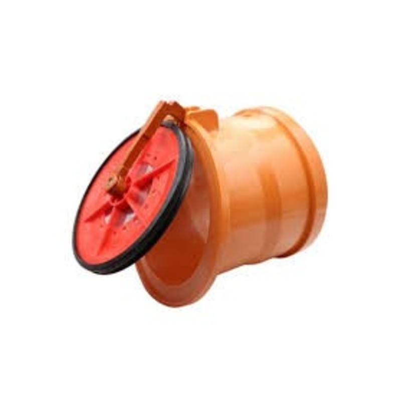 CLAPET DE NEZ Ø 100 A COLLER , ANTI-RETOUR , PROTEGE DES REMONTEES D'ODEURS ET D'EAU