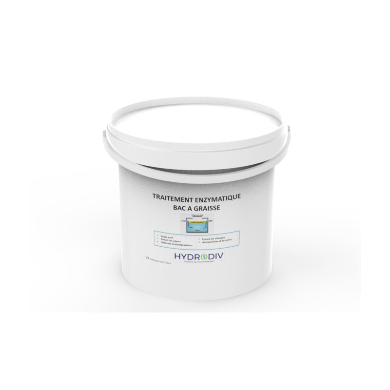 TRAITEMENT BAC A GRAISSE , ASSAINISSEMENT : POUDRE AUX ENZYMES 5 KG