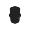 FILTRE ANTI-ODEURS AU CHARBON ACTIF POUR FOSSE SEPTIQUE , TOUTES EAUX , Ø 100 MM , COLORIS GRIS
