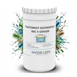 TRAITEMENT BAC À GRAISSE , ASSAINISSEMENT : POUDRE AUX ENZYMES 1 KG