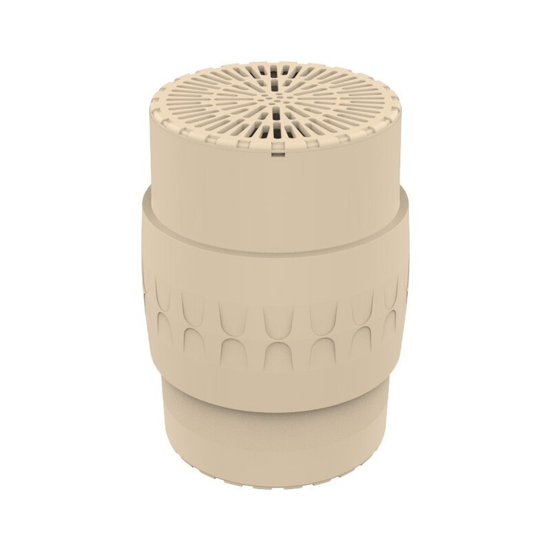 EPUR-100-110 FILTRE ANTI-ODEURS AU CHARBON ACTIF POUR FOSSE SEPTIQUE , TOUTES EAUX , Ø 100 MM