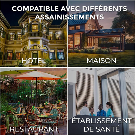 TRAITEMENT BAC A GRAISSE , ASSAINISSEMENT : POUDRE AUX ENZYMES 5 KG