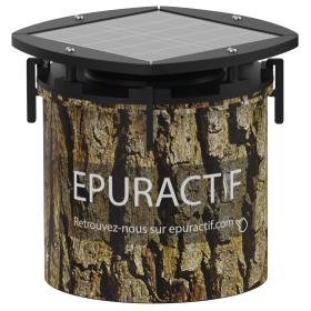 EPUR-ACTIF - Filtre à Extraction Solaire pour Fosse Septique - HYDRODIV