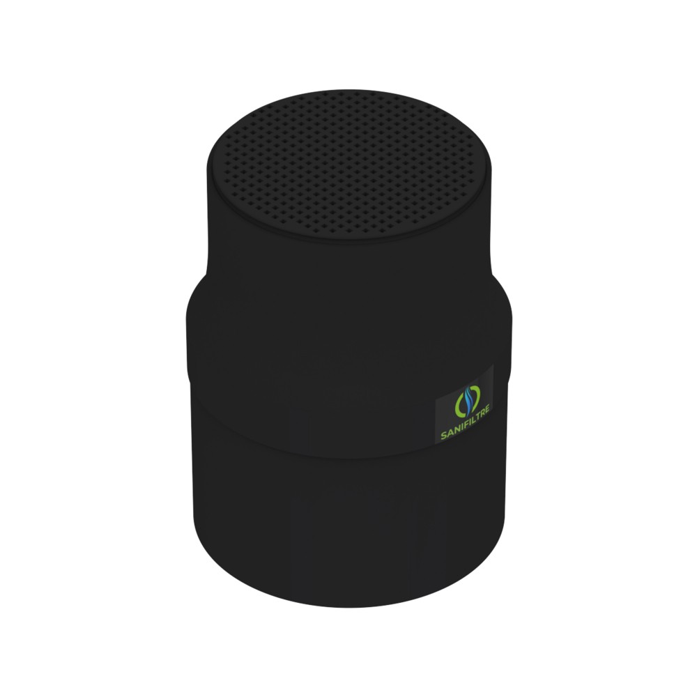 FILTRE ANTI-ODEURS AU CHARBON ACTIF POUR FOSSE SEPTIQUE + MANCHON GRIS