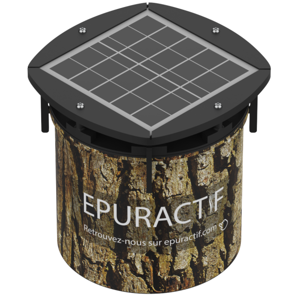 EPUR-ACTIF - Filtre à Extraction Solaire pour Fosse Septique - HYDRODIV