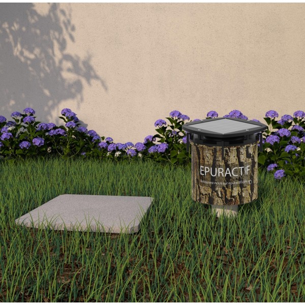 EPUR-ACTIF - Filtre à Extraction Solaire pour Fosse Septique - HYDRODIV