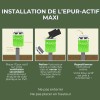 EPUR-ACTIF - Filtre à Extraction Solaire pour Fosse Septique - HYDRODIV