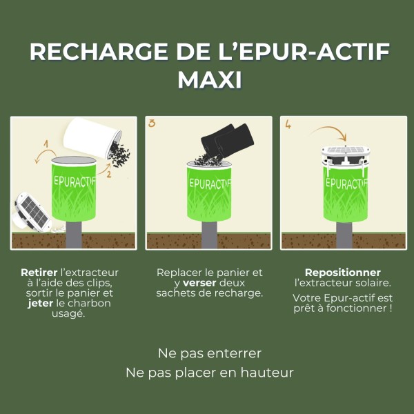 EPUR-ACTIF - Filtre à Extraction Solaire pour Fosse Septique - HYDRODIV