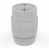 Filtre anti-odeurs HYDRODIV Epur-100-110 au charbon actif, corps cylindrique gris Ø 100-110 mm avec grille d'aération, sans collage.