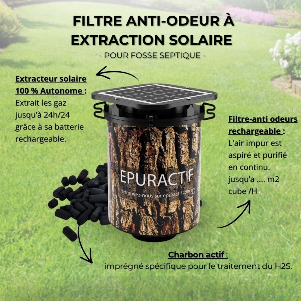 Epur-Actif filtre à extraction solaire | HYDRODIV