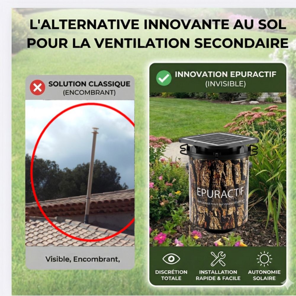 Epur-Actif filtre à extraction solaire | HYDRODIV