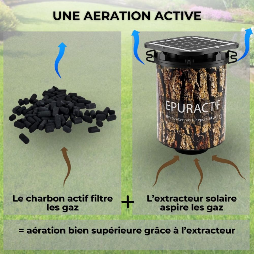 Epur-Actif filtre à extraction solaire | HYDRODIV