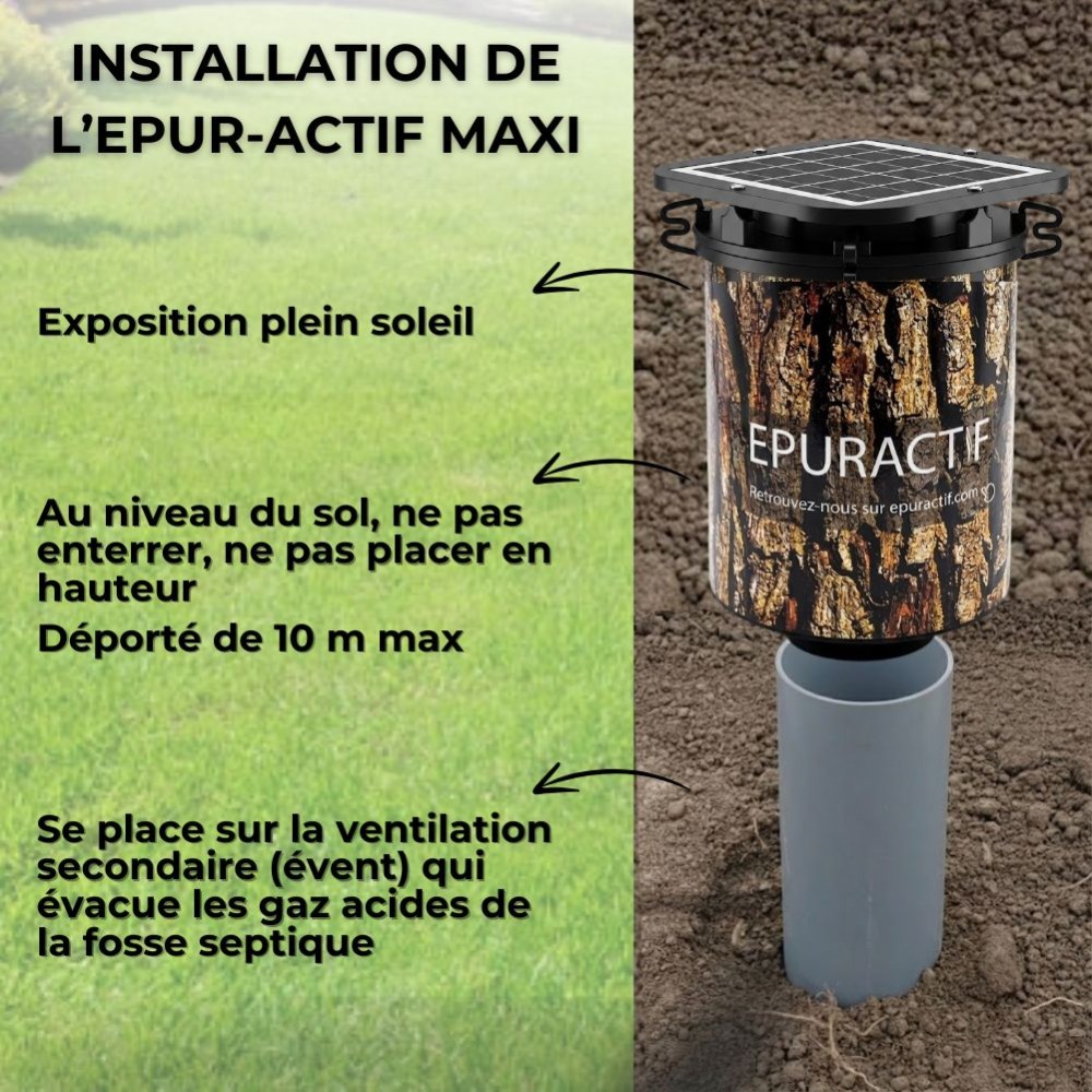Epur-Actif filtre à extraction solaire | HYDRODIV