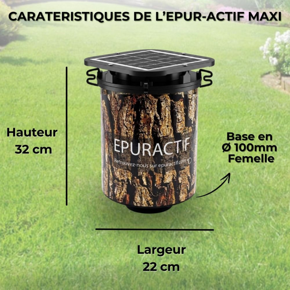 Epur-Actif filtre à extraction solaire | HYDRODIV