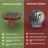 Extracteur solaire ventilation fosse septique HYDRODIV - photo 9