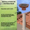 Extracteur solaire ventilation fosse septique HYDRODIV - photo 17