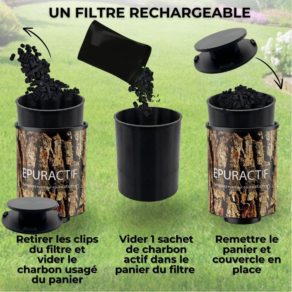 EPUR-200 filtre anti-odeurs charbon actif HYDRODIV - photo 11