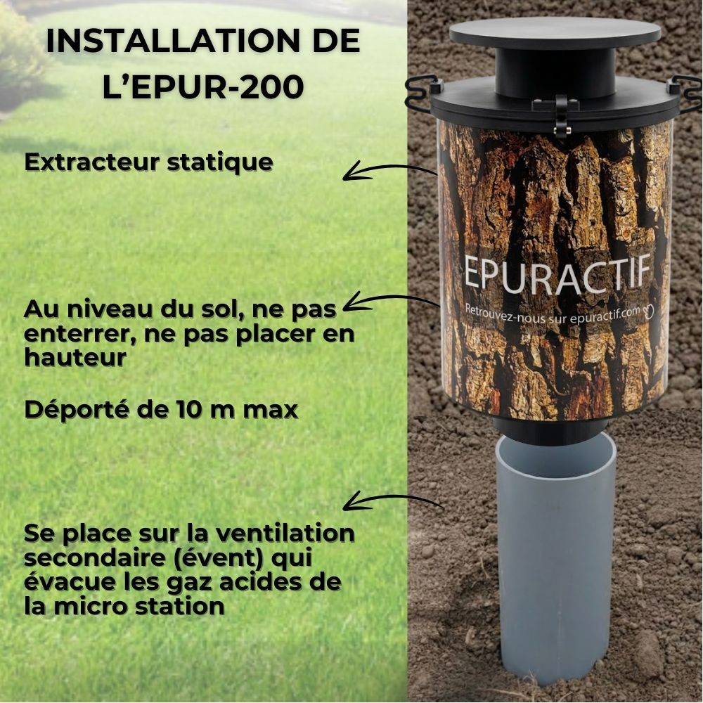 EPUR-200 filtre anti-odeurs charbon actif HYDRODIV - photo 12