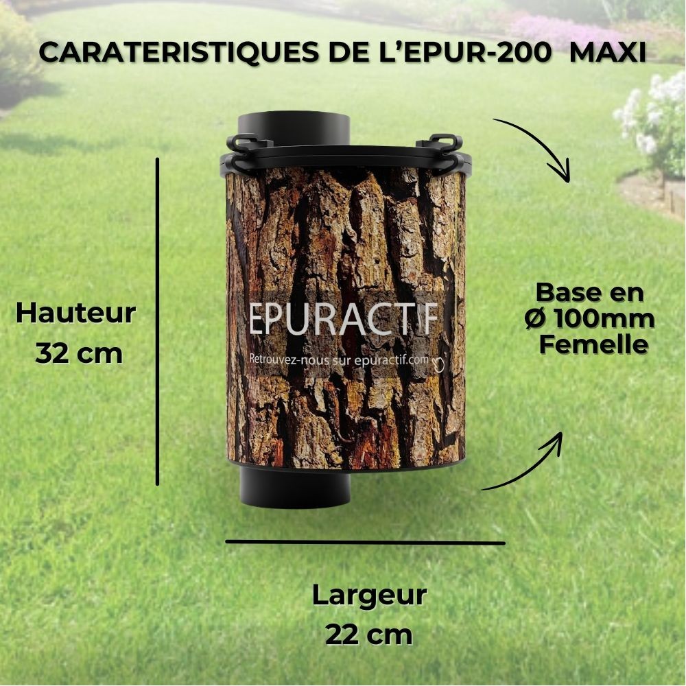 EPUR-200 filtre anti-odeurs charbon actif HYDRODIV - photo 22