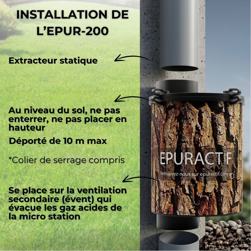 EPUR-200 filtre anti-odeurs charbon actif HYDRODIV - photo 28