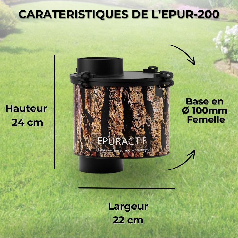 EPUR-200 filtre anti-odeurs charbon actif HYDRODIV - photo 30