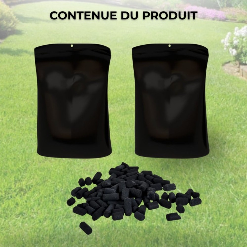 Recharge charbon actif filtre anti-odeurs HYDRODIV - photo 6