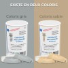 Coloris disponibles du Cartouche anti-odeurs Sanifiltre S150 avec bandes d'étanchéité et colliers pour montage en colonne