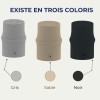 Coloris disponibles du Filtre anti-odeurs pour fosse septique Sanifiltre avec manchon intégré pour montage en chapeau