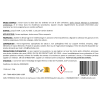 Etiquette verso DEMARRAGE REDEMARRAGE FOSSE SEPTIQUE , TOUTES EAUX , FILTRE COMPACT , AUX BACTERIES ET ENZYMES , MONODOSE 1 KG